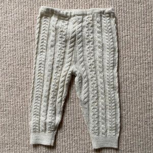 Baby B’Gosh cable knit leggings